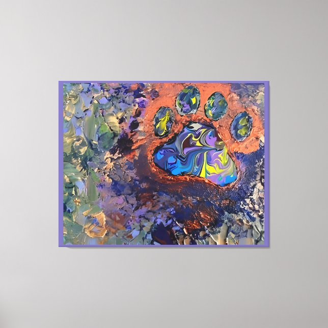 Impressão de tela estendida (Frente)