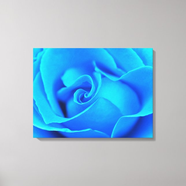 Impressão de tela estendida com Rosa Blues de inve (Frente)