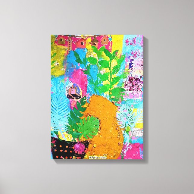 Impressão de tela estendida de tranquilidade (Frente)