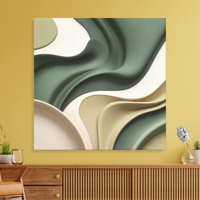 Impressão de tela estendida em na moda gráfico (Insitu(Sala de estar))