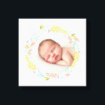 Impressão de Tela Fotográfica Doce<br><div class="desc">Crie uma especial atenção para durar uma vida inteira com esta bela canvas fotográfica enquadrada por coroa. Várias cores correspondem a uma variedade de estilos de decoração.</div>