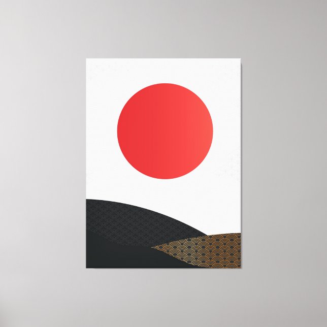 Impressão de Telas de Arte de Estilo Japonês (Frente)