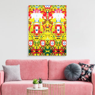 Impressão de Telas de designs Esticadas em Portugu