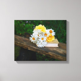 Impressão de Telas de Flor e Romance