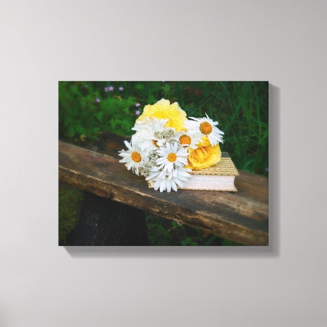 Impressão de Telas de Flor e Romance (Frente)