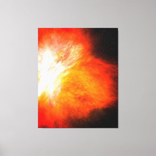 Impressão de Telas Esticadas por Nebulosa de Incên (Frente)