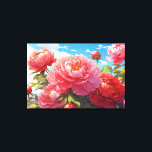 Impressão de Telas Esticadas por Peônias<br><div class="desc">A canvas é um elemento decorativo espantoso que parece luxuoso e cria um sentimento de conforto. Em nossa loja você pode escolher uma canvas com uma imagem que se adapte ao estilo de decoração do seu quarto; ela pode ser jovem, moderna, ou até barroca. A canvas também pode ser um...</div>