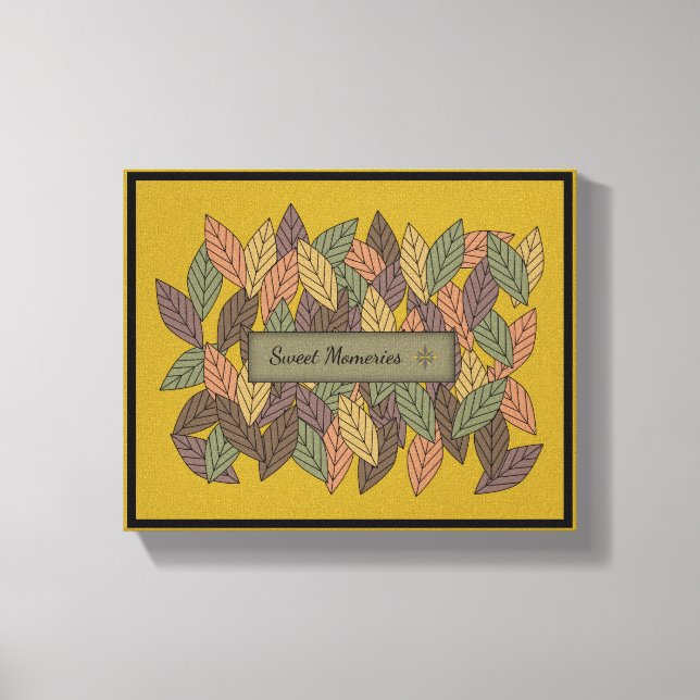 Impressão de Telas Estreitas de Memórias Doces (Frente)