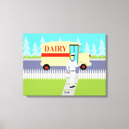 Impressão de Telas Estreitas de Milkman Pequeno