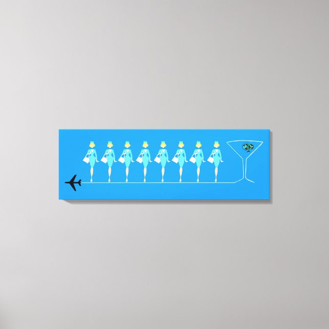 Impressão de Telas Estreitas do Atendedor de Voo C (Frente)