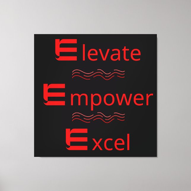 Impressão de Telas Estreitas Motiovational (Frente)