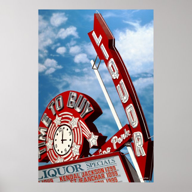 Impressão de tempo para Comprar (Frente)