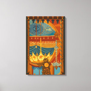 Impressão de teto místico da Sala de Música de Bri