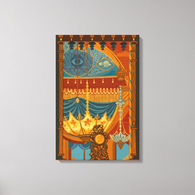 Impressão de teto místico da Sala de Música de Bri (Frente)