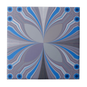 Impressão de Textura de Bolinhas de Cinza Azul