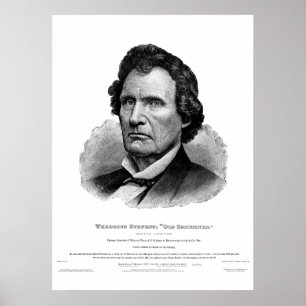 Impressão de Thaddeus Stevens