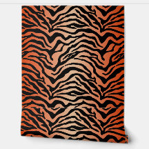 Impressão de tigre de Bengala