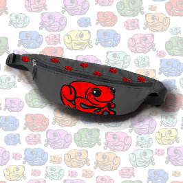 Impressão de Toad Vermelho Corte Sew Bag