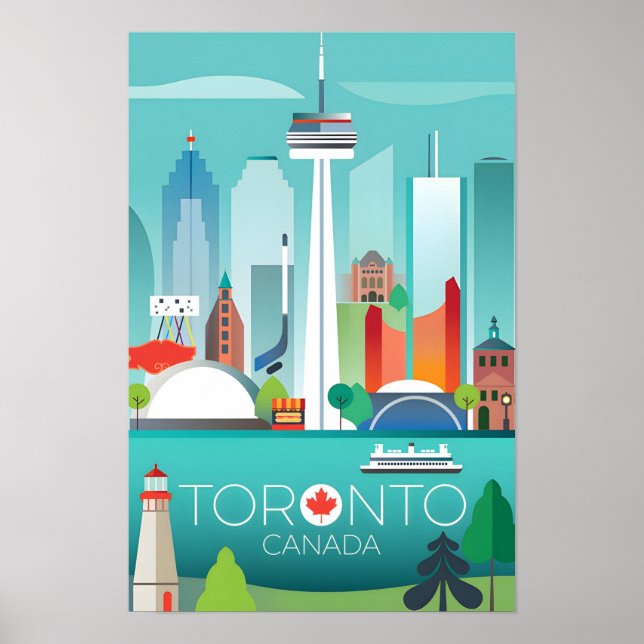 Impressão de Toronto (Frente)