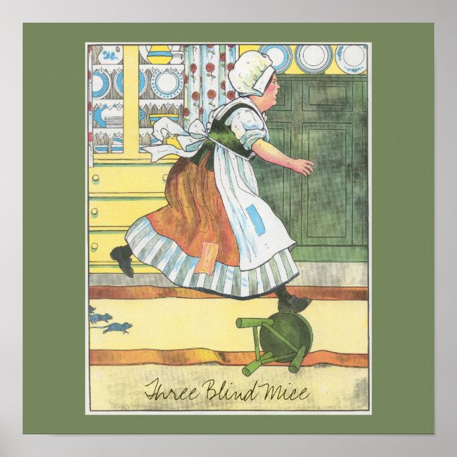 Impressão de três ratos cegos (Frente)