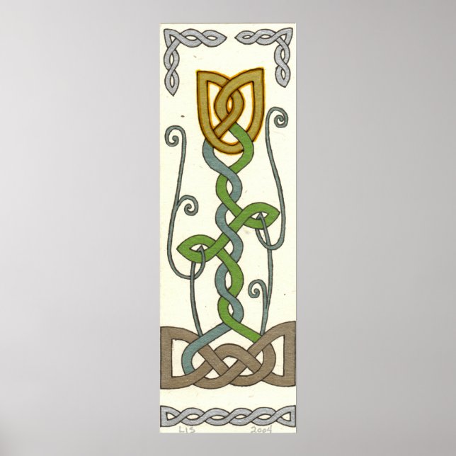 Impressão de Tulipa Amarela (Frente)