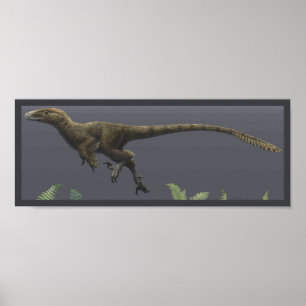 Impressão de Utahraptor