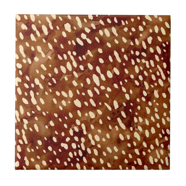 Impressão de veado de aquarela (Frente)