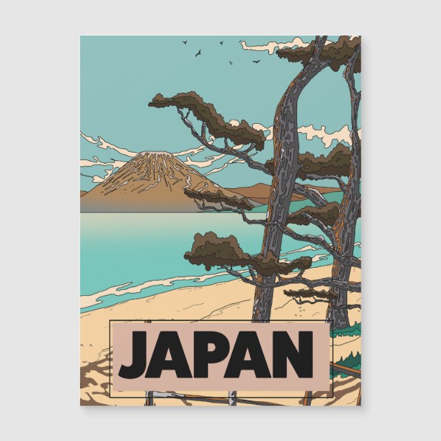 Impressão de viagem Japão (Frente)