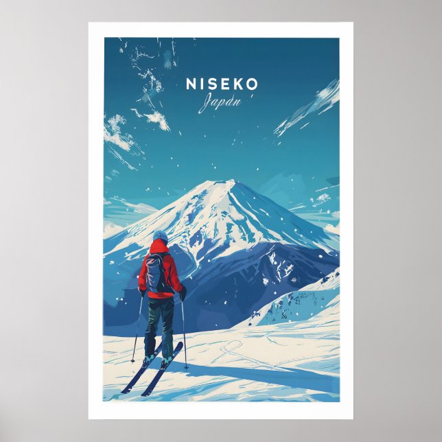 Impressão de Viagem Niseko - Japão 1 (Frente)