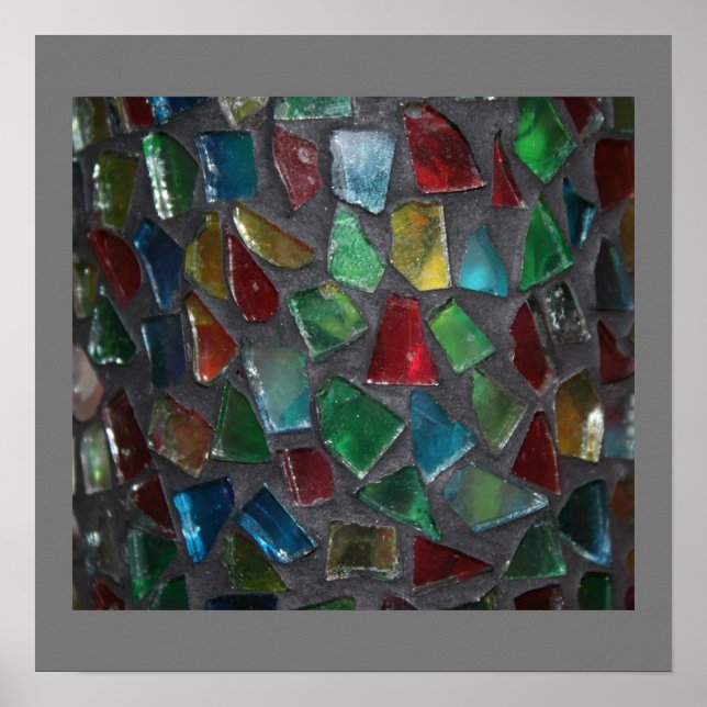 Impressão de vidro retido (Frente)