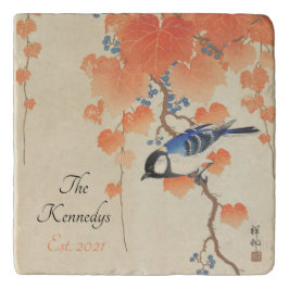 Impressão de Vintage de Watercolor Japonês com Ped