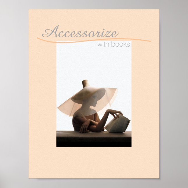 Impressão de Vintage Pro-Literacy (Frente)