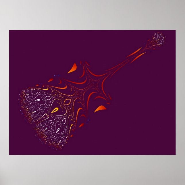 Impressão de Violão Funky (Frente)