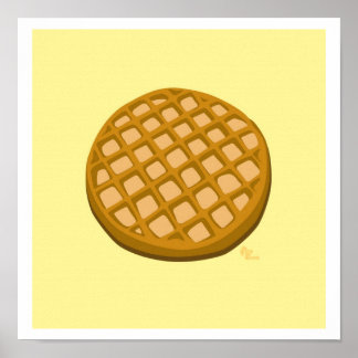 impressão de waffle
