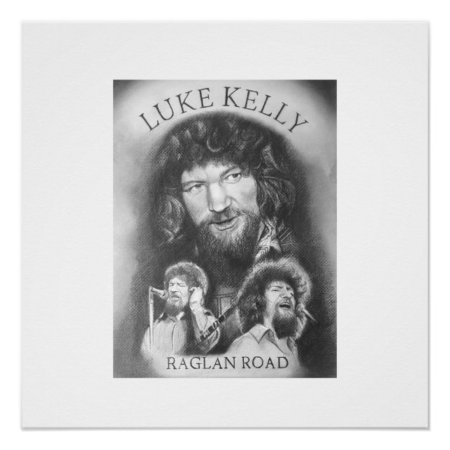 Impressão de Wall Art de Luke Kelly (Frente)
