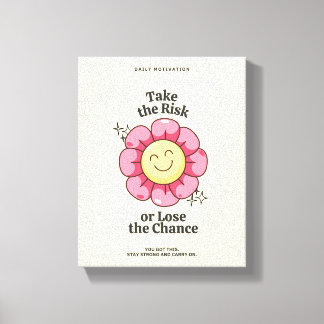 Impressão de Wall Art do Flor Inspirador