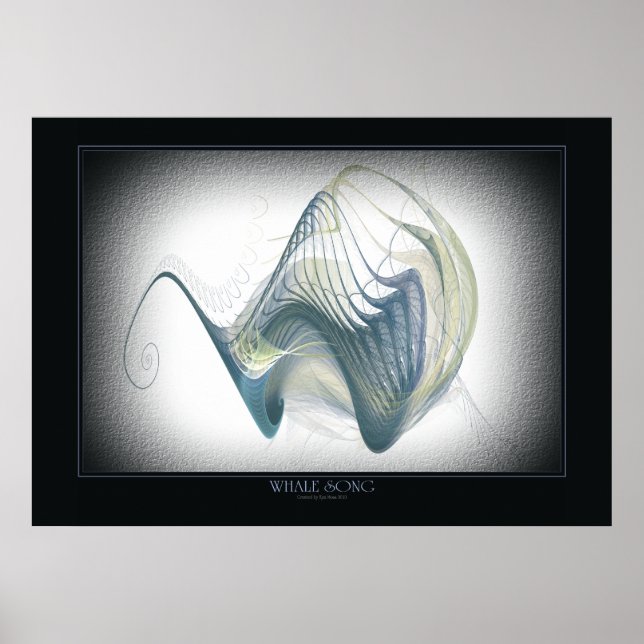 Impressão de Whale Song (Frente)