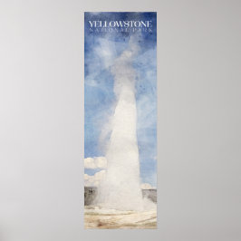 Impressão de Yellowstone, Poster de fé antiga, 12x