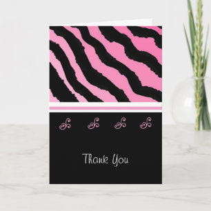 Impressão de Zebra Agradecimento