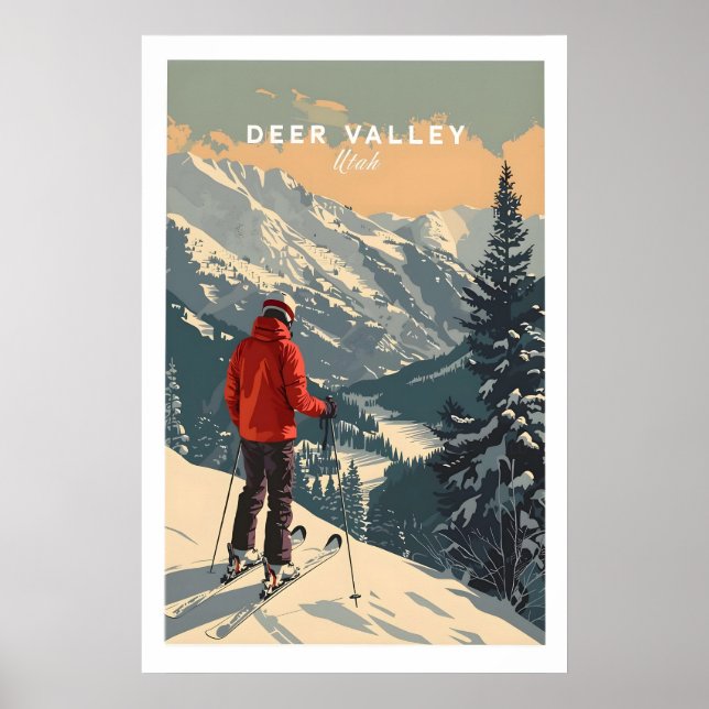Impressão Deer Valley Utah 1 (Frente)