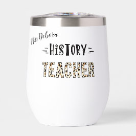 Impressão digital sobre leopardo de professor de h