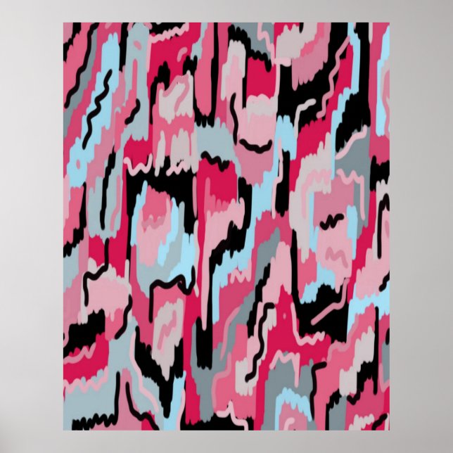 Impressão digital vermelho e preto (Frente)