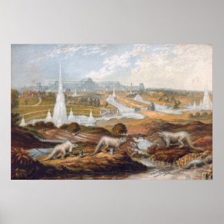 Impressão Dinossauro Era Vitoriano