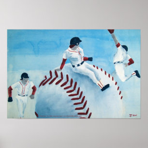 Impressão do basebol