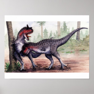 Impressão do Carnotaurus