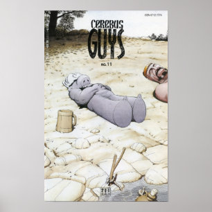 Impressão do cobrir da edição #211 de Cerebus