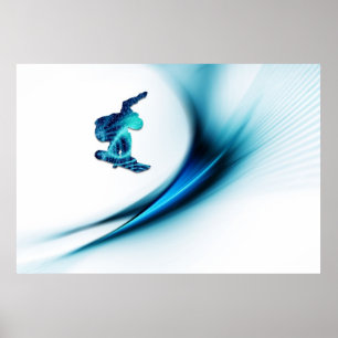 Impressão do design do Snowboard