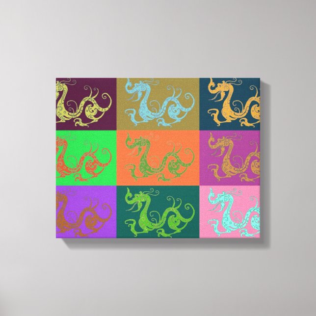 Impressão do Dragon Canvas (Frente)