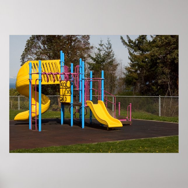 Impressão do equipamento de playground (Frente)