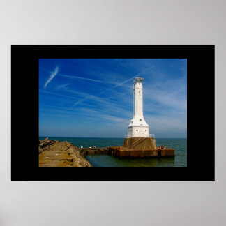 Impressão do farol Huron